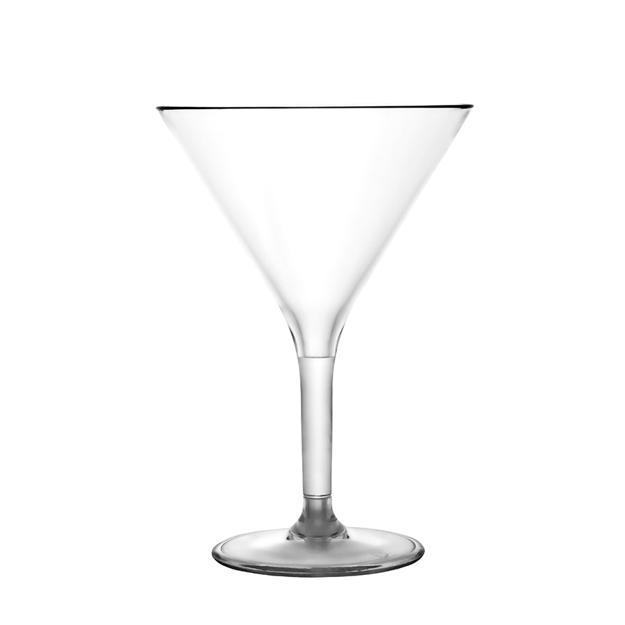 Şeffaf Premium Martini Bardağı, 280 ML