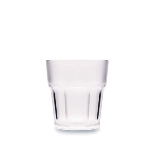 Şeffaf Premium Kumlu Bardak, 250 ML