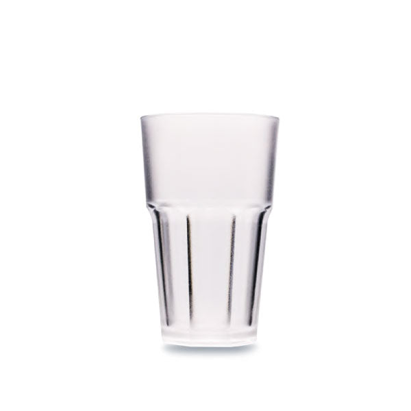 Şeffaf Premium Kumlu Bardak, 300 ML