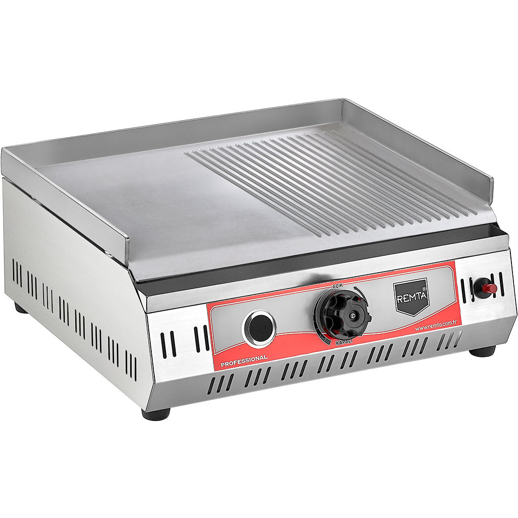 Remta 50 cm Pleyt Yarı Oluklu Izgara Gazlı CE