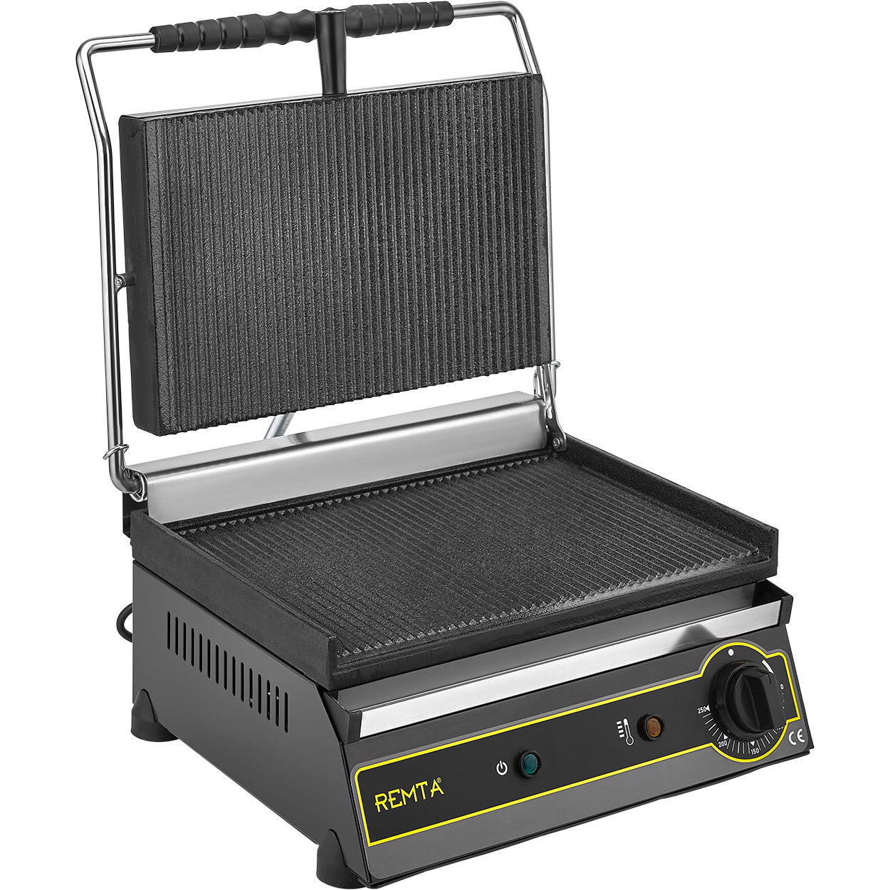 Remta 16 Dilim Siyah Renk Tost Makinası Elektrikli - R76S