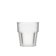 Şeffaf Casablanca Stoklanabilir Kumlu Bardak, 200 ML