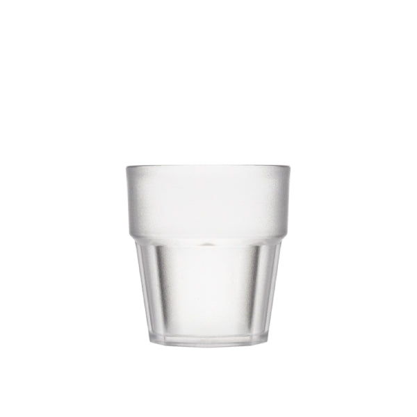 Şeffaf Casablanca Stoklanabilir Kumlu Bardak, 200 ML