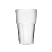 Şeffaf Casablanca Stoklanabilir Kumlu Bardak, 400 ML