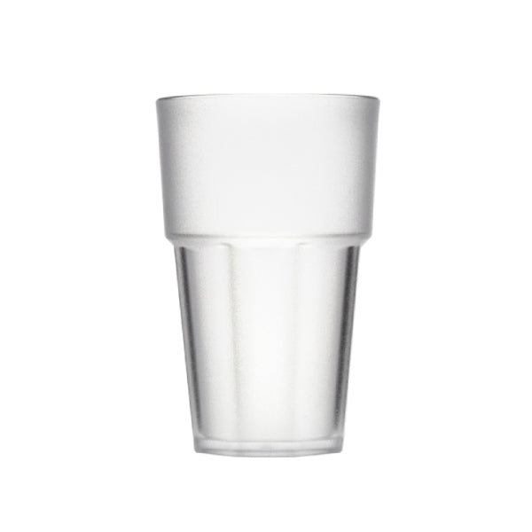 Şeffaf Casablanca Stoklanabilir Kumlu Bardak, 400 ML