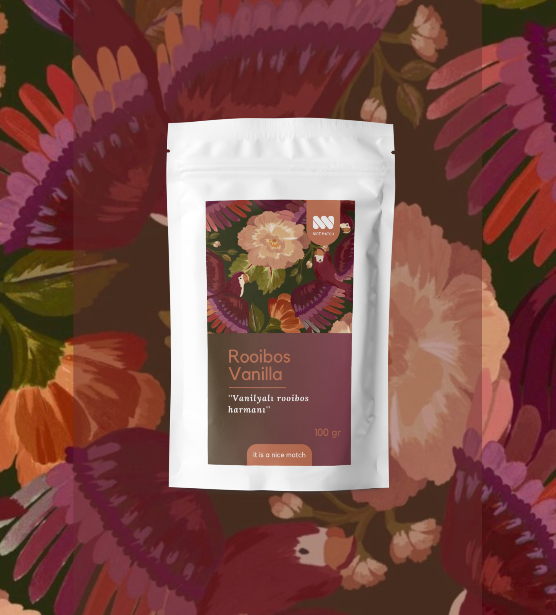 Rooibos Vanilla - Vanilyalı Rooibos Harmanı Çayı