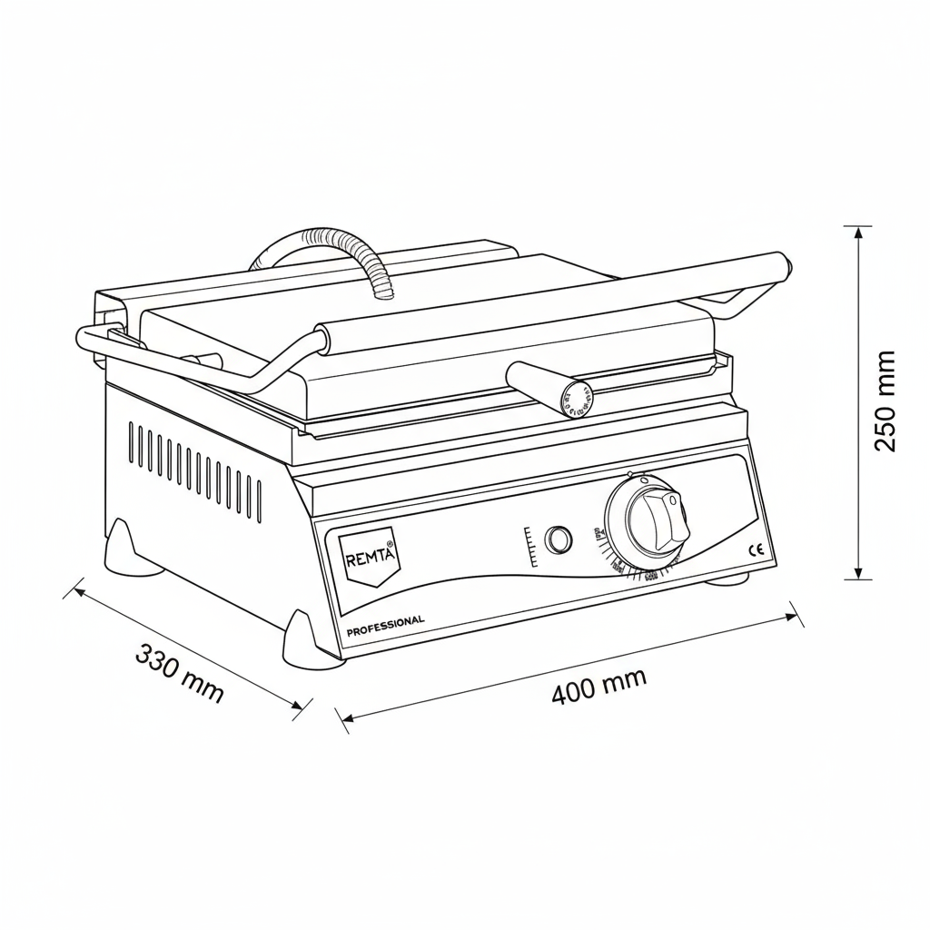 Remta 12 Dilim Tost Makinası Elektrikli - R71