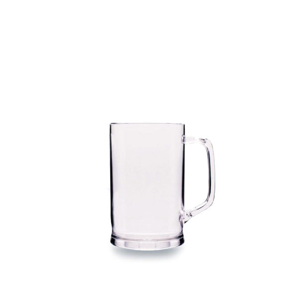 Şeffaf Saplı Bira Bardağı, 470 ML