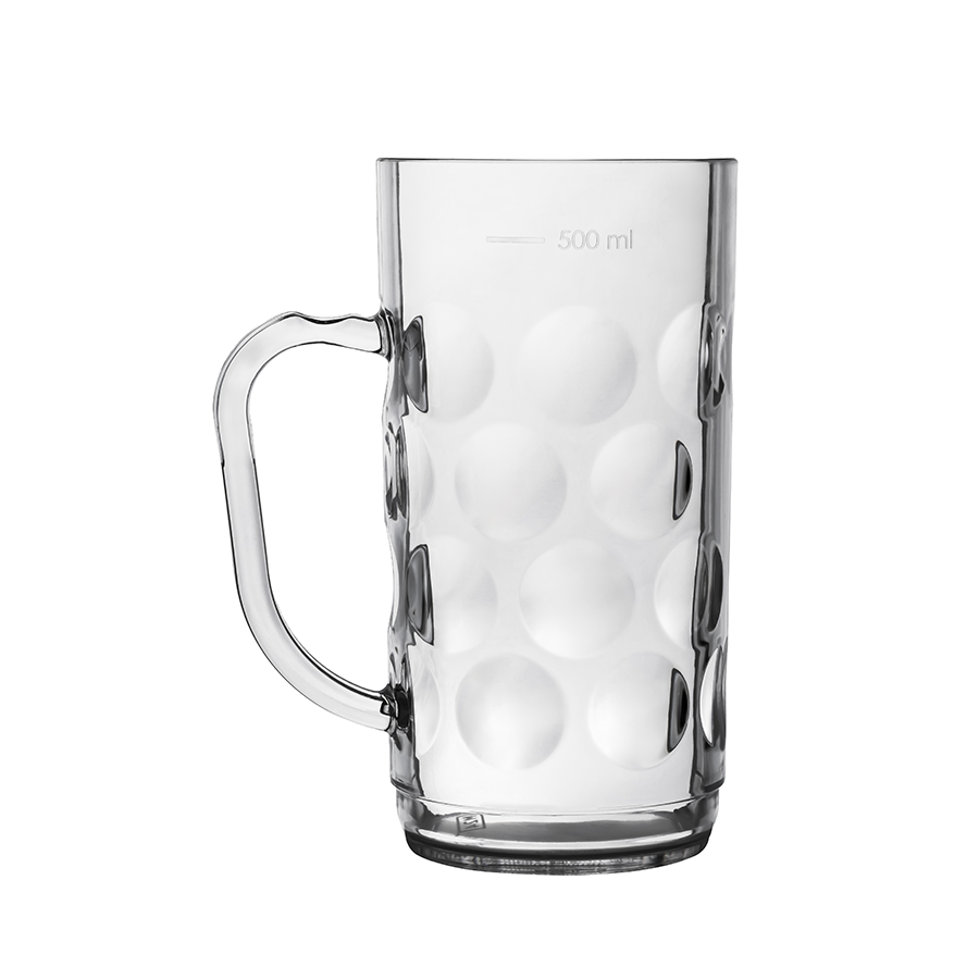 Şeffaf Festival Bira Bardağı, 500+ ML