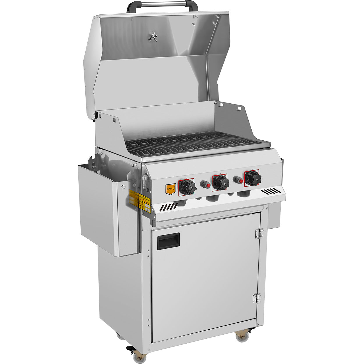 Remta Tüplü (LPG) Profesyonel Döküm Barbekü - R134