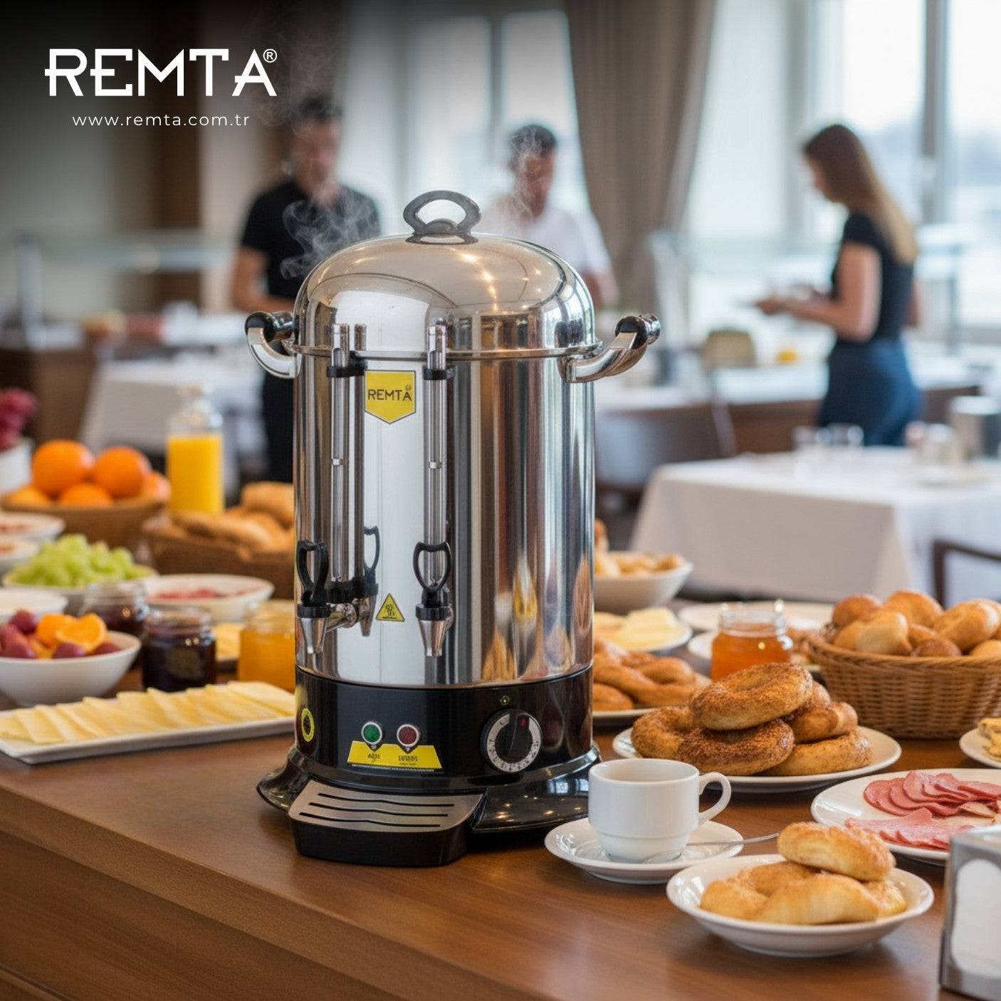 Remta 250 Bardak Elegance Çay Makinesi - ER15
