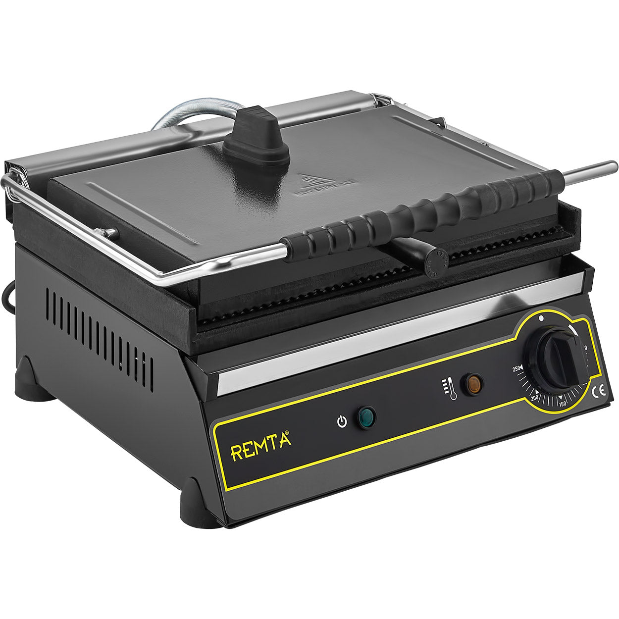 Remta 16 Dilim Siyah Renk Tost Makinası Elektrikli - R76S