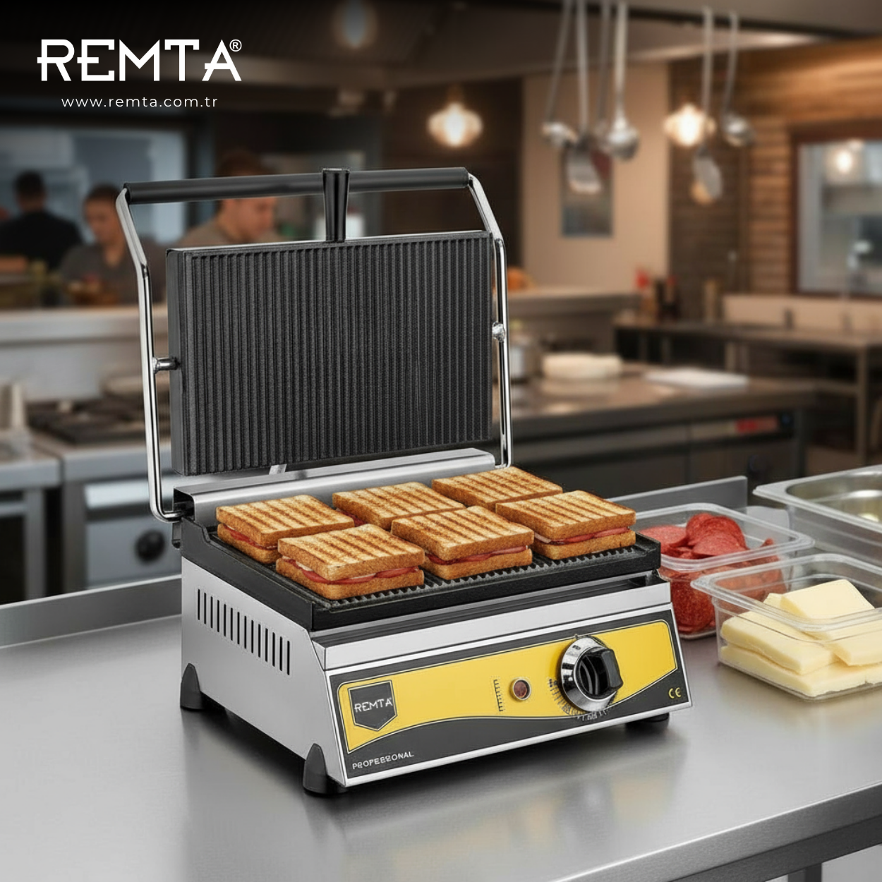 Remta 12 Dilim Tost Makinası Elektrikli - R71