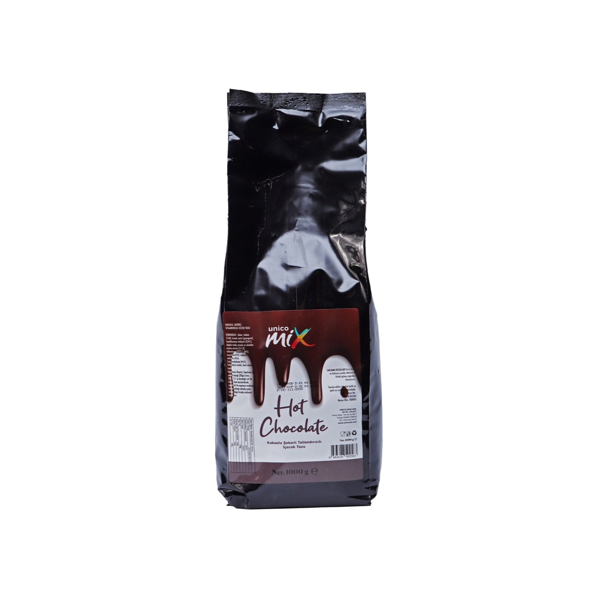 Unicomix Hot Chocolate Sıcak Çikolata İçecek Tozu, 1000 GR