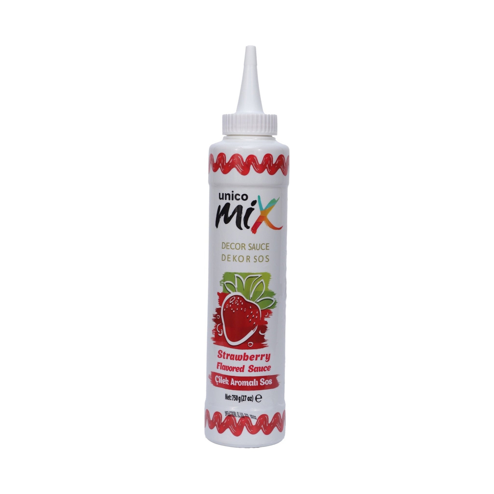 Unicomix Dekor Sos Çilek, 750 GR