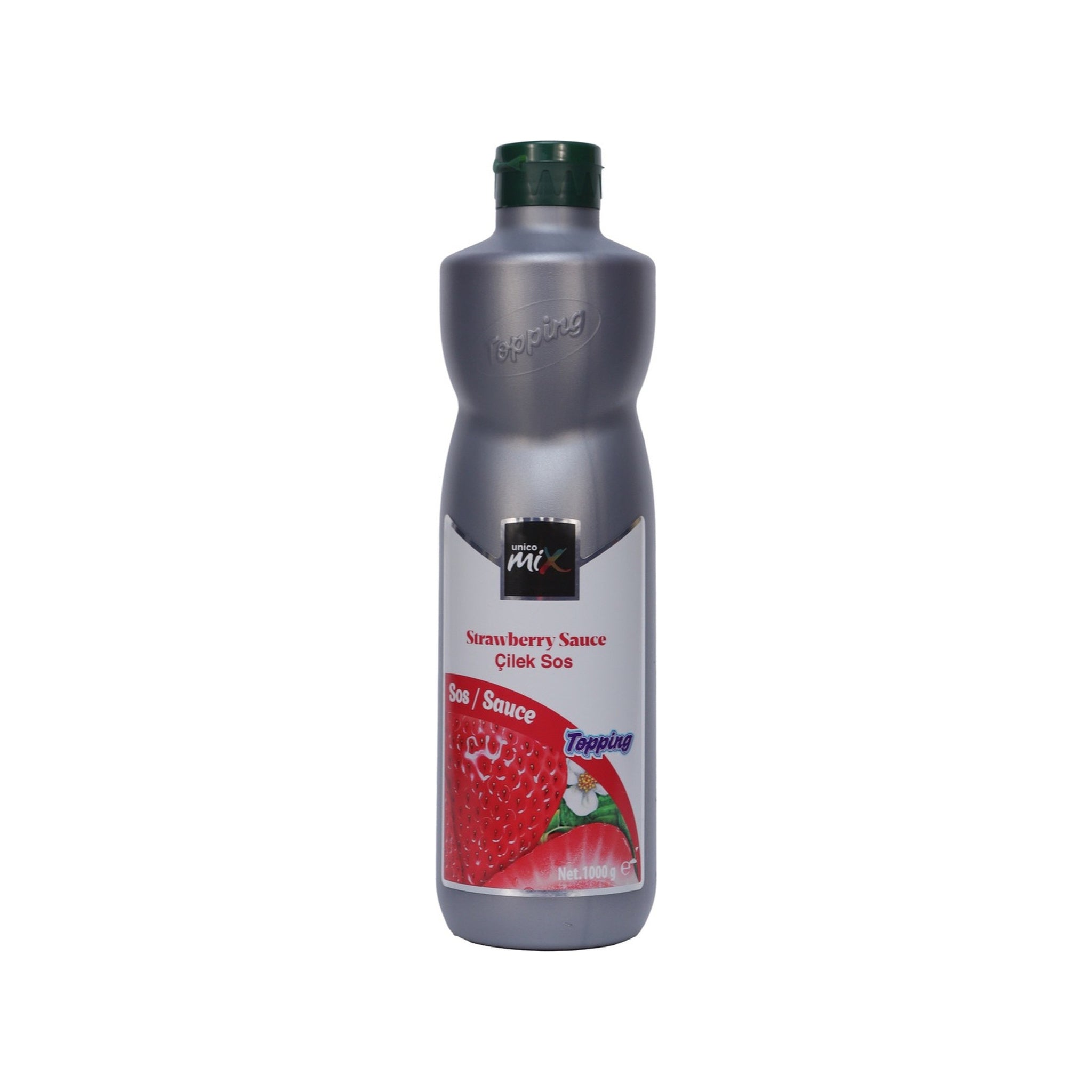 Unicomix Topping Sos Çilek, 1000 G