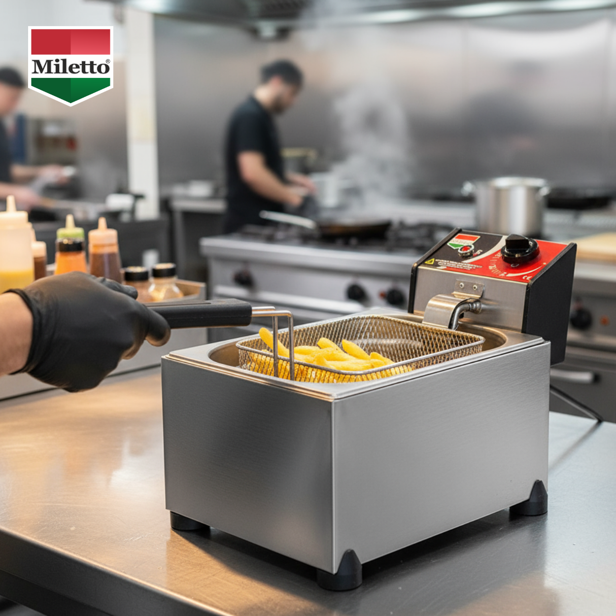 Miletto 5 lt Elektrikli Fritöz - MF5