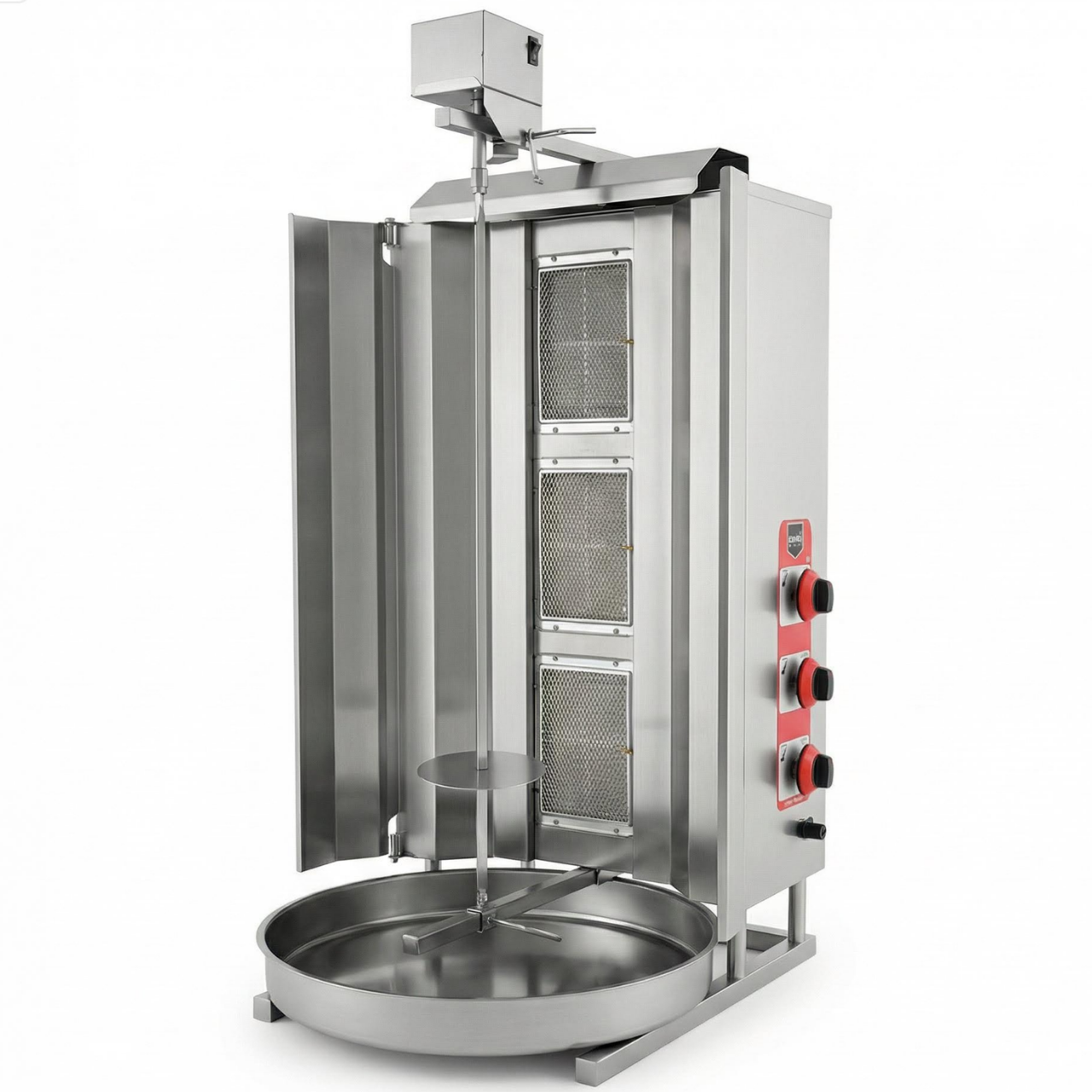 Remta 3 Radyanlı Üstten Motorlu Gazlı (CE) Döner Ocağı - D06(M)