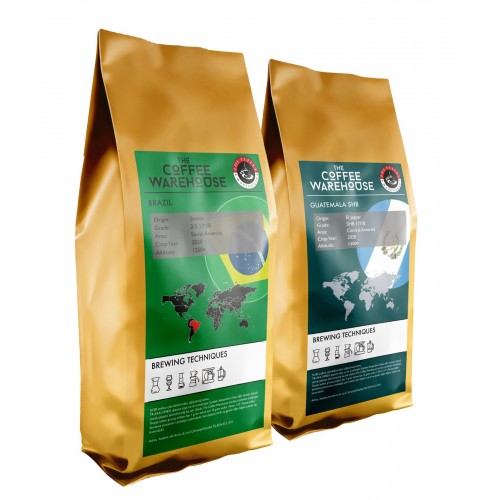 Avantaj Paket Brezilya 250 g + Guatemala 250 g Filtre Kahve (Haftalık Kavrum)