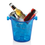 Biradlı BRD-4639 Acrylic Bottle Cooler, 21x21.5 cm, Blue
