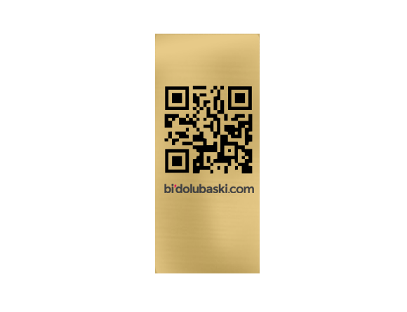 Metal QR Kod Menü