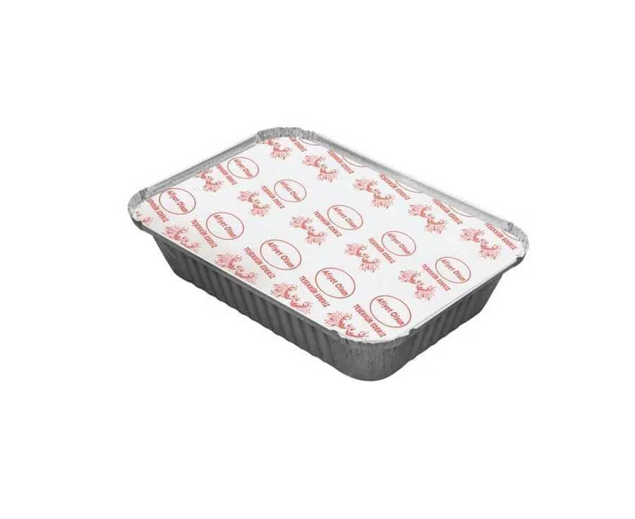 Alüminyum Kapak 1000 gr - 100 Adet