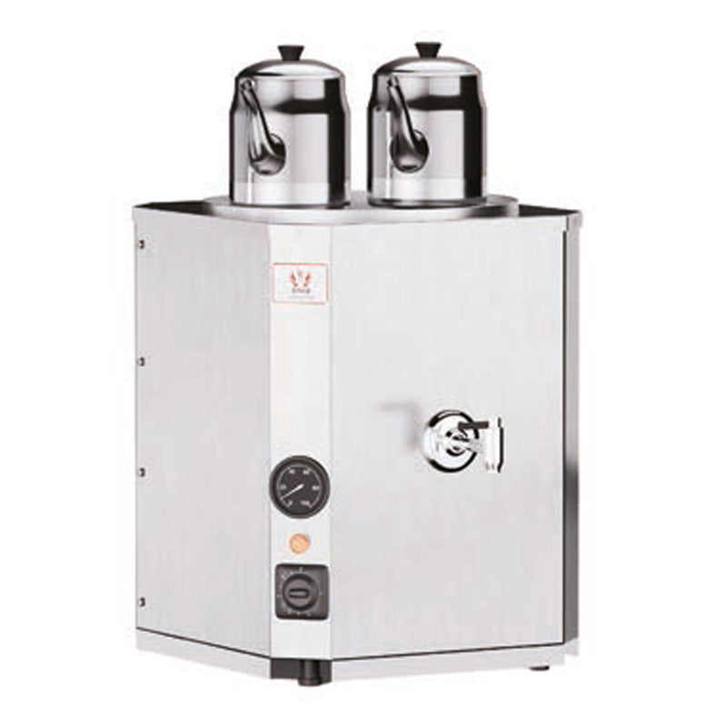Anka IYNC2 Yeni Nesil Çay Makinesi, 2 Demlikli, 25 L, Inox