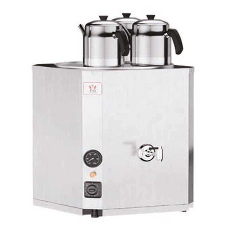 Anka IYNC3 Yeni Nesil Çay Makinesi, 3 Demlikli, 35 L, Inox