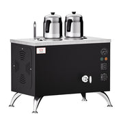 Anka Pro Full Otomatik 2 Demlikli Çay Kazanı, 20 L, Elektrikli, Siyah