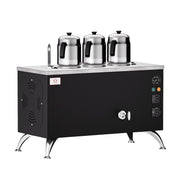 Anka Pro Full Otomatik 3 Demlikli Çay Kazanı, 30 L, Elektrikli, Siyah