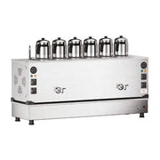 Anka Pro Kompakt Full Otomatik 6 Demlikli Çay Kazanı, 60 L, Elektrikli+Gazlı, Inox