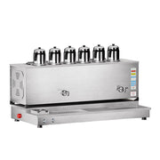 Anka Pro Plus Otomatik 6 Demlikli Çay Kazanı, 60 L, Elektrikli+Gazlı, Inox