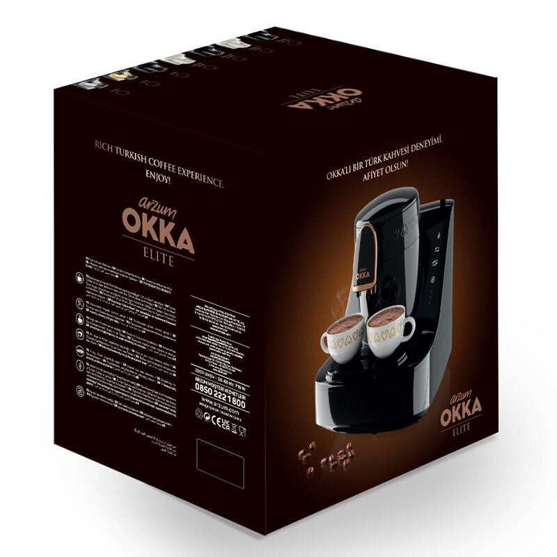 Arzum OK0040-20 Okka Elite Türk Kahvesi Makinesi, Krom