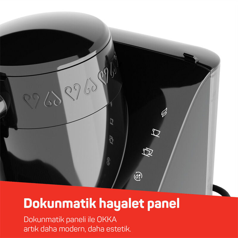 Arzum OK0040-20 Okka Elite Türk Kahvesi Makinesi, Krom