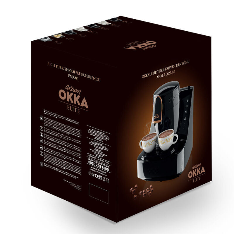Arzum OK0040-26 Okka Elite Türk Kahvesi Makinesi, Bakır