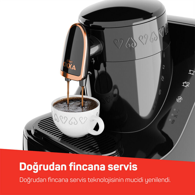 Arzum OK0040-26 Okka Elite Türk Kahvesi Makinesi, Bakır