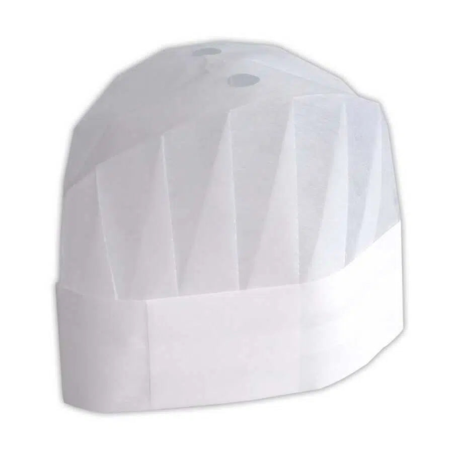 Aşçı Kepi (Tela) Beyaz - 10 Adet