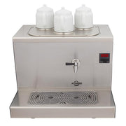Ateşe Cappadocia Dijital 3 Demlikli Çay Kazanı, 30 L, Elektrikli, Inox