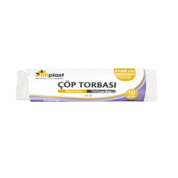 Atiplast Mavi Çöp Torbası 65X80 (70 Gr)