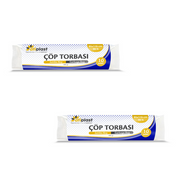 Atiplast Siyah Çöp Torbası Jumbo 80X110 cm (400 Gr)