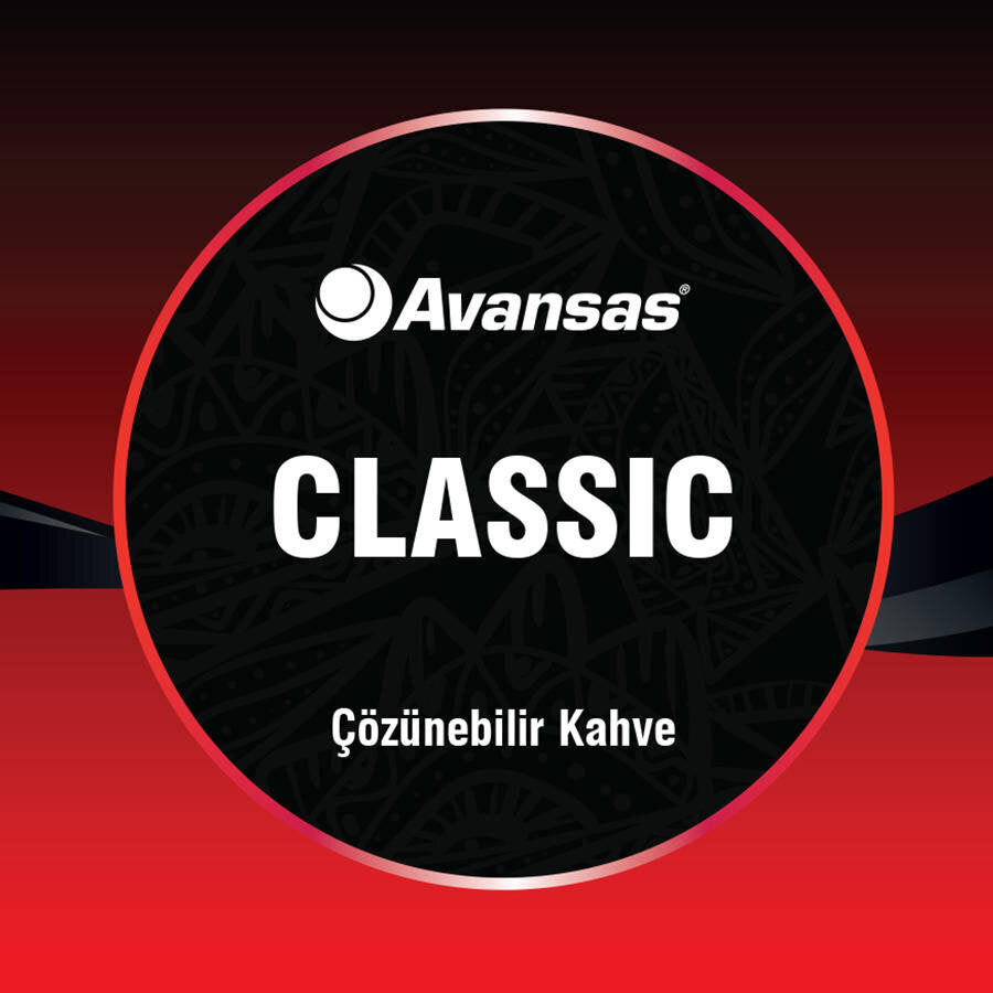 Avansas Classic Çözünebilir Kahve 1000 g Teneke Kutu