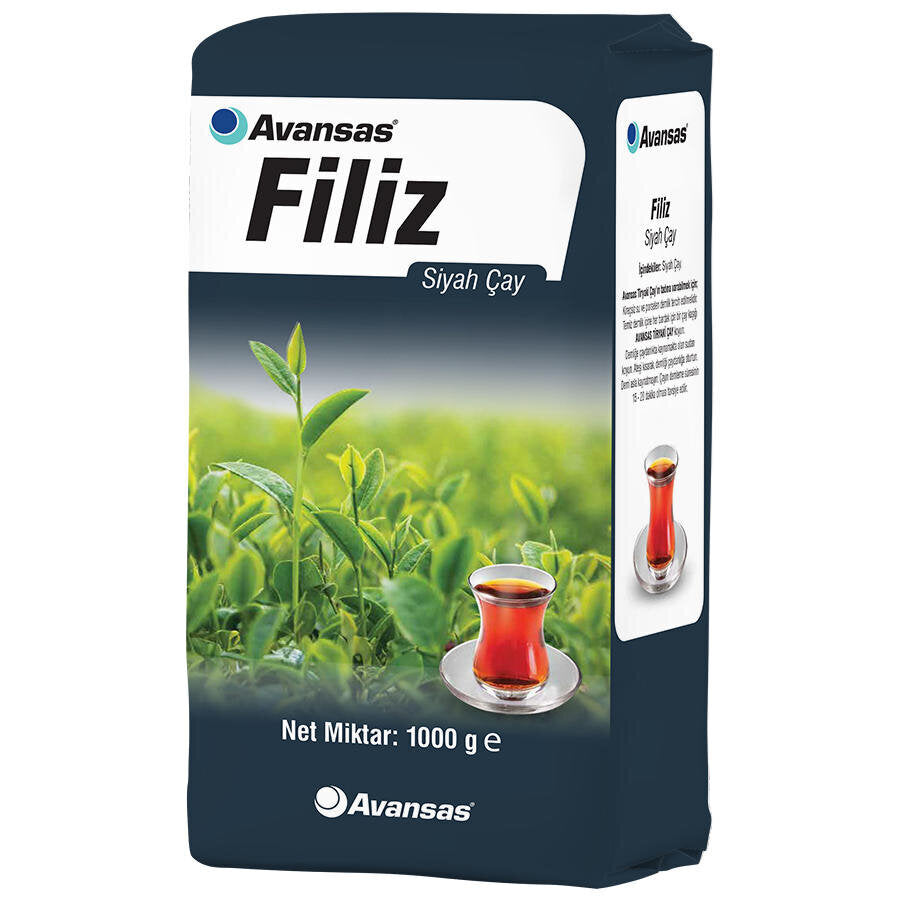 Avansas Filiz Siyah Çay 1000 g