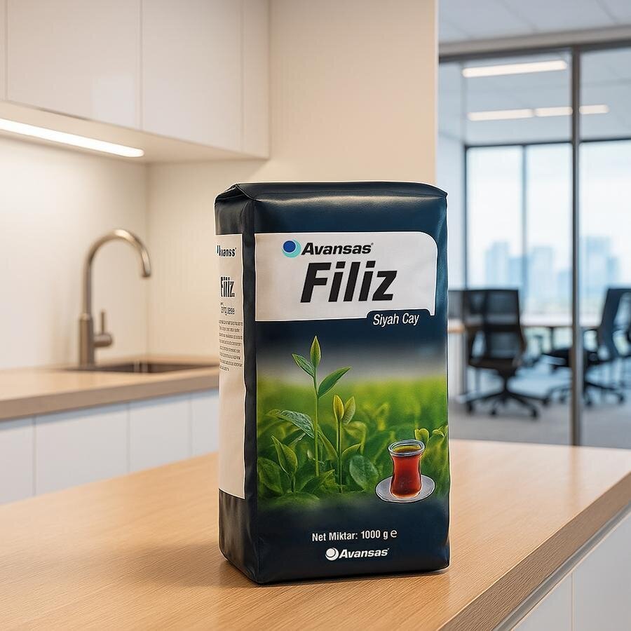 Avansas Filiz Siyah Çay 1000 g