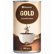 Avansas Gold Çözünebilir Kahve 900 g Teneke Kutu