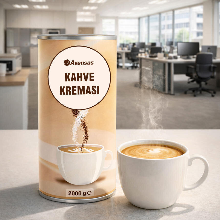 Avansas Kahve Kreması 2000 g Teneke Kutu