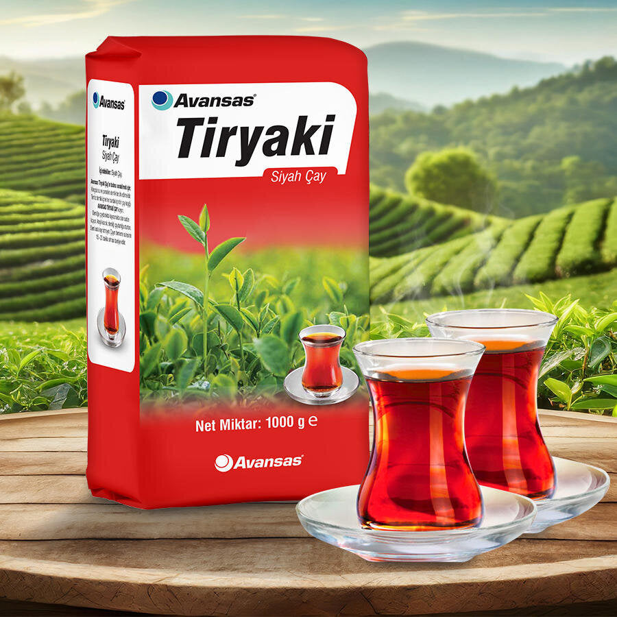 Avansas Tiryaki Siyah Çay 1000 g
