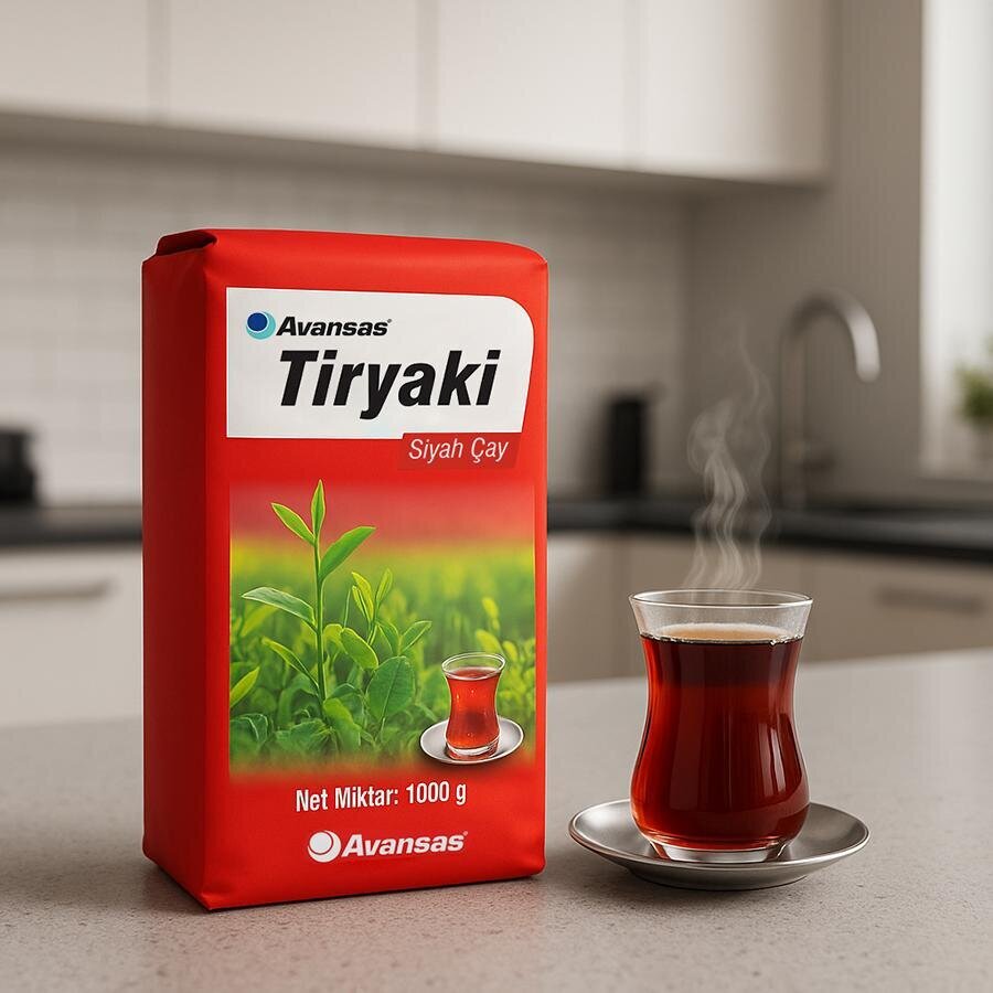 Avansas Tiryaki Siyah Çay 1000 g