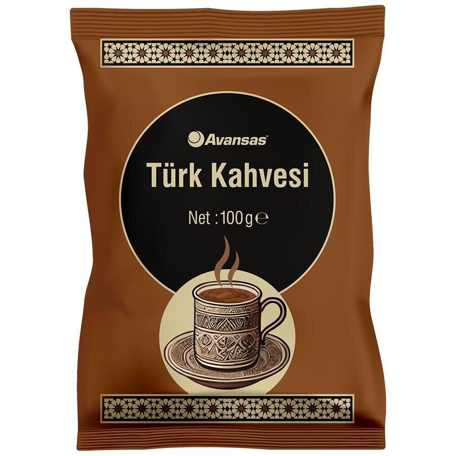 Avansas Türk Kahvesi 100 g x 25'li