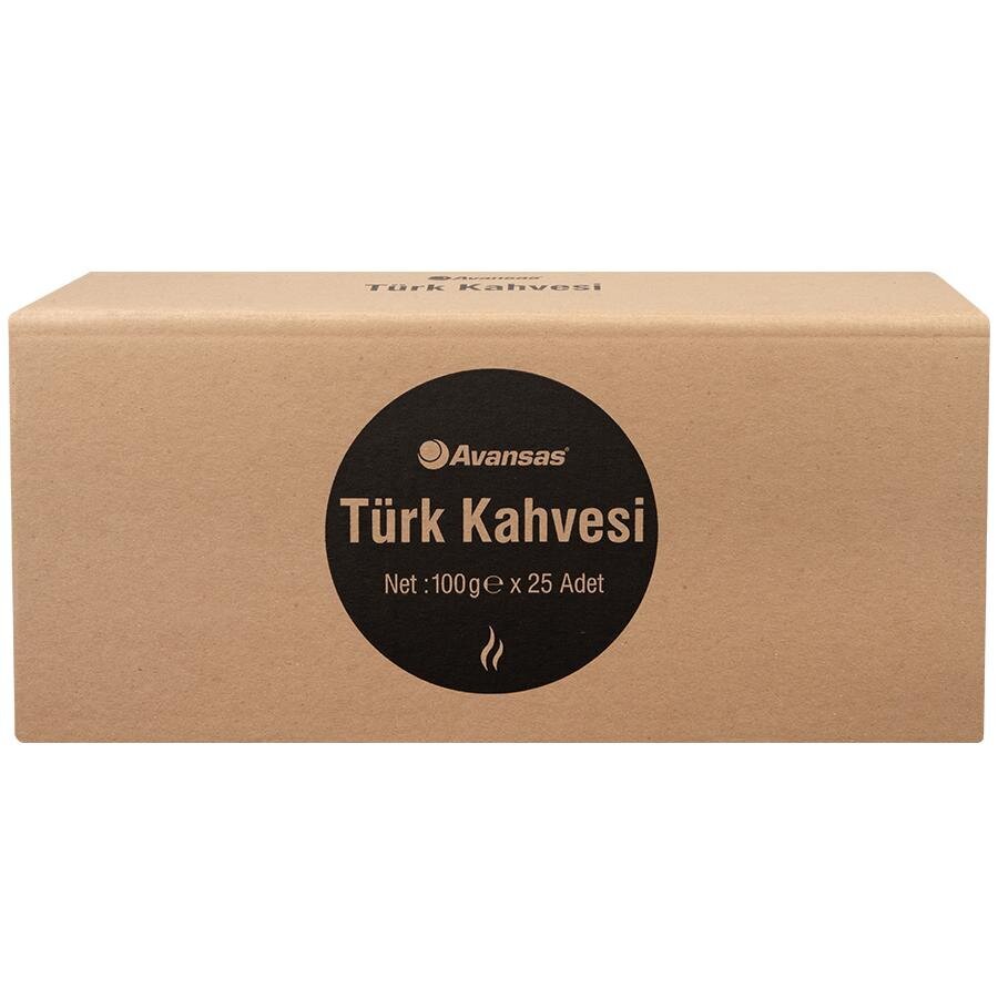 Avansas Türk Kahvesi 100 g x 25'li