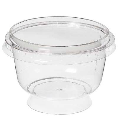 Ayaklı Tatlı Kasesi Düz Kapak 200 cc